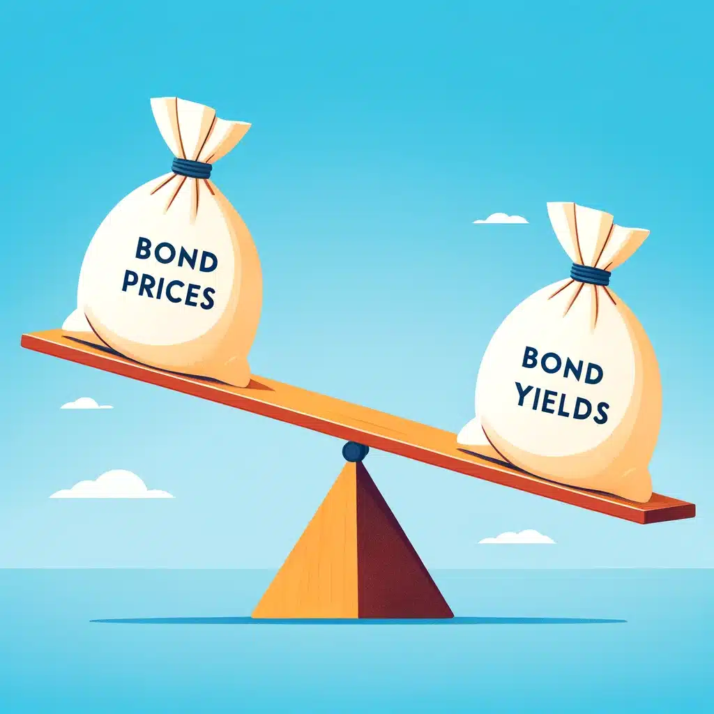 bond yields vs bond prices